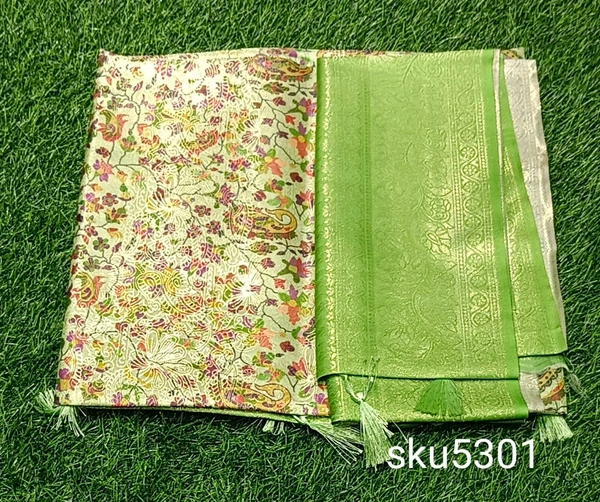 ASHIRWAD SOFT SAREE-SKU-5301 - CHANDINI
