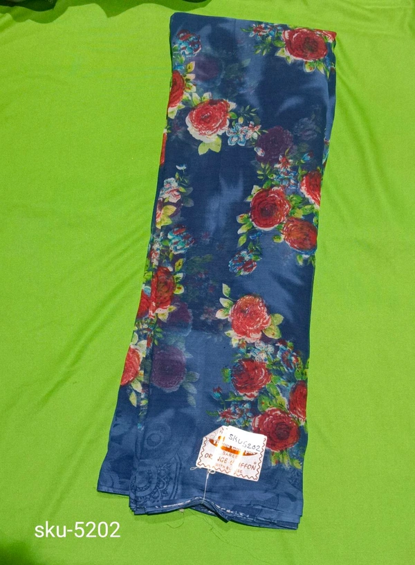 VISHNU POWDER  SAREE-SKU-5202 - NSM