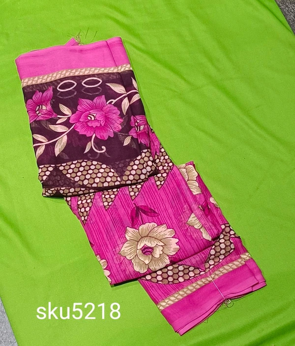 V.S POONAM SAREE-SKU-5218 - BLUE BIRD