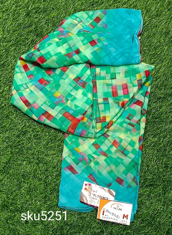MANTRA FANCEY SAREE-SKU-5251 - FLORANCE