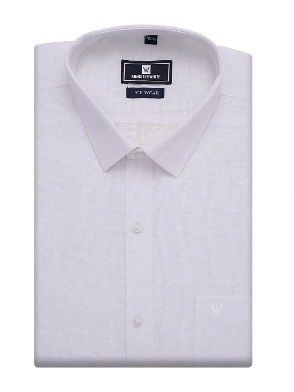 MINISTER WHITE SHIRT-GSR0003551 - 46, ICE WEAR