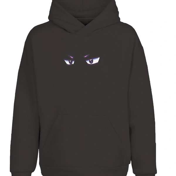 The eyes Hoodie ( Black ) - XL