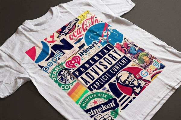 Logo Oversized Tshirt  - XL