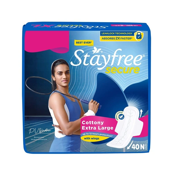 Stayfree XL Pads for women | 40 Nos