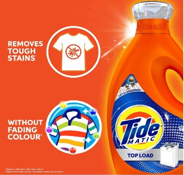 Tide Liquid Detergent - Top Load 850 ml  