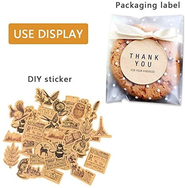 Brown Craft Labels Paper ( 5 Sheet ) - A4 Size