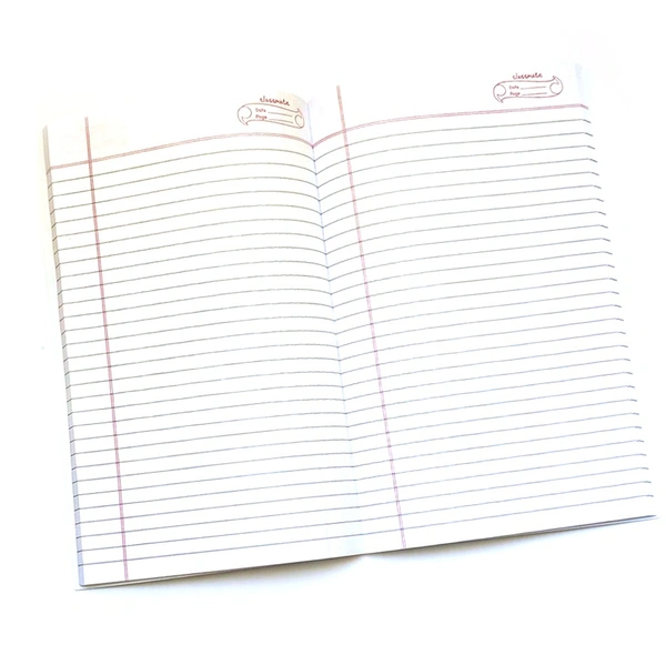 Classmate Long Size Notebook - Ruled - 172 Page (27.2 x 16.7 cm)