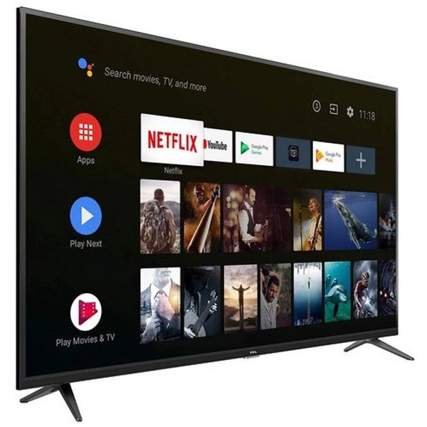 TCL 55 INCH ANDROID TV 55P615 - 55, Black