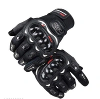 Rider Gloves  - Free Size Only For Adults, Black