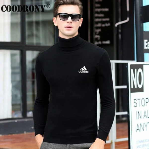 The Unity Style Men’s Premium High Neck Sweater | Winter Wear | Stylish & Comfortable - L