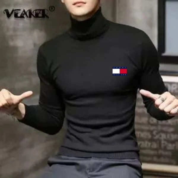 The Unity Style Men’s Premium High Neck Sweater | Winter Wear | Stylish & Comfortable - L