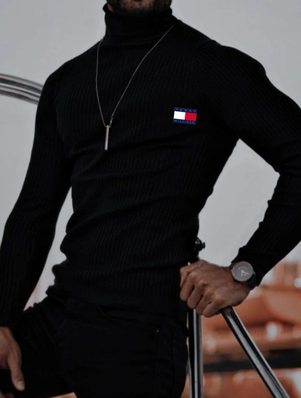 The Unity Style Men’s Premium High Neck Sweater | Winter Wear | Stylish & Comfortable - XXL