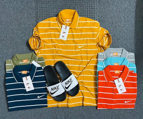 The Unity Style NKE POLO TSHIRT SAP MATTY FABRIC STRACHBLE - M-38