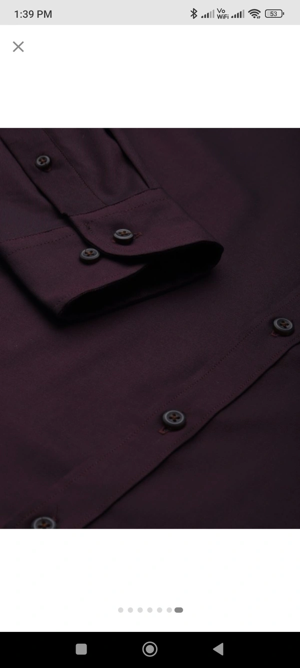 The Unity Style Zara Men Custom Fit Normal Shirt - XL-42