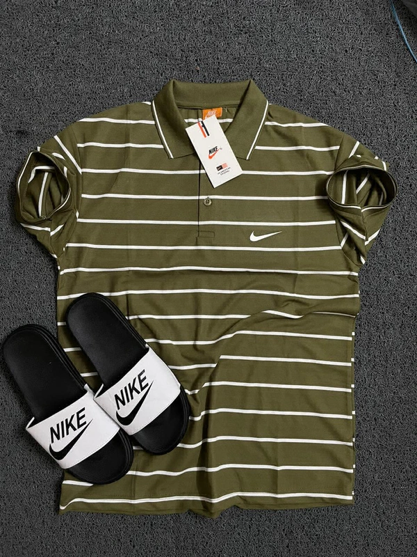 The Unity Style NKE POLO TSHIRT SAP MATTY FABRIC STRACHBLE - L-40