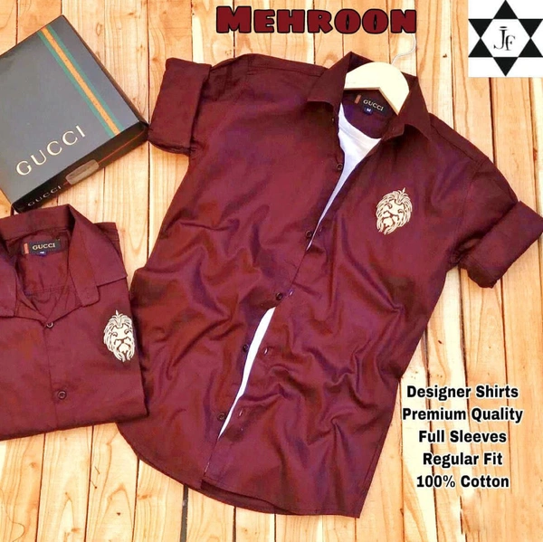 The Unity Style Gucci Men Custom Fit Normal Shirt - M-38