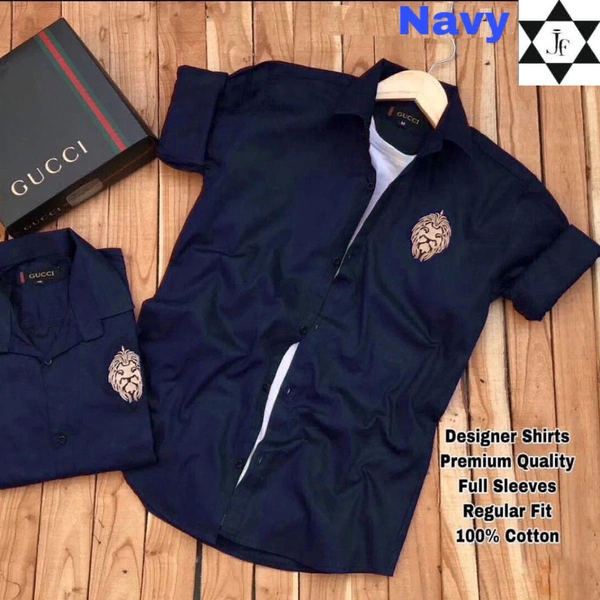 The Unity Style Gucci Men Custom Fit Normal Shirt - M-38