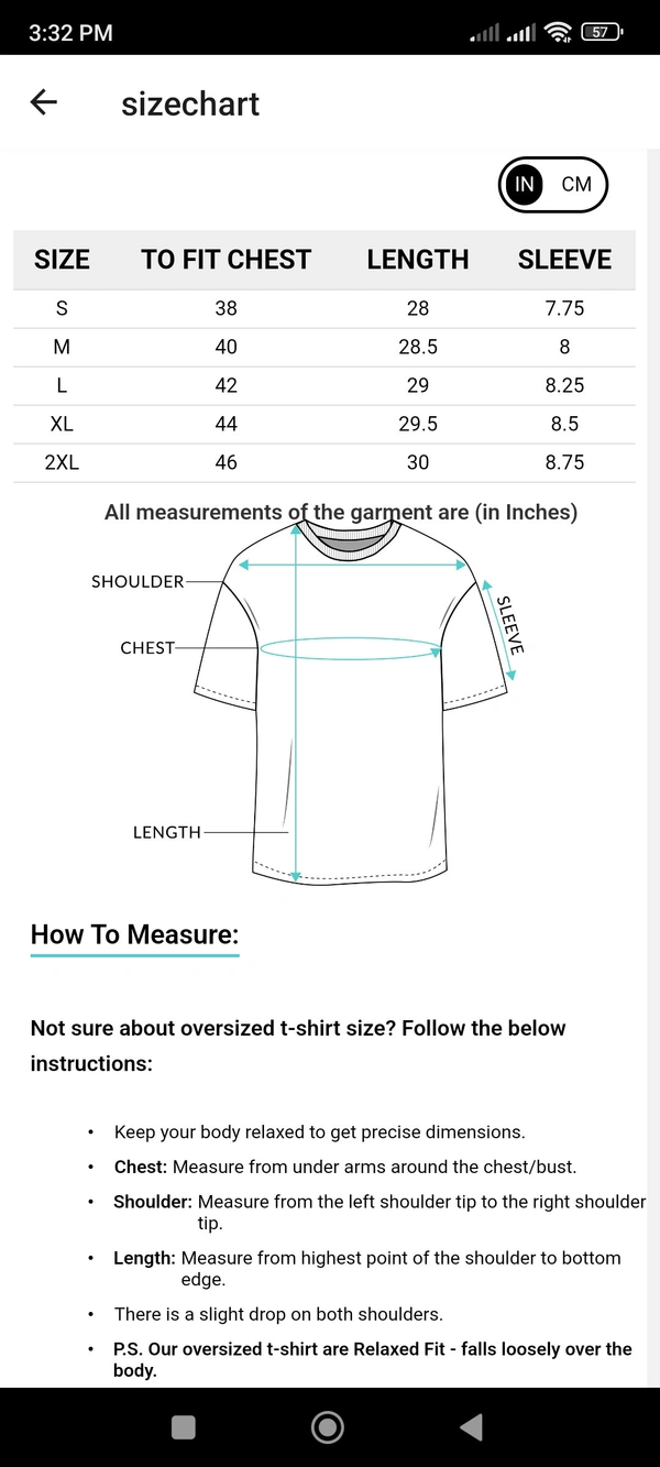 Olive Green Plain Oversized T Shirt For Men - XXL-46