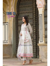 Featuring beautiful Heavy 3pcs Suit which is beautifully decorated with intricate hand mirror work and latkan with moti work.It is matching pants and Lace Dupatta - XL-42