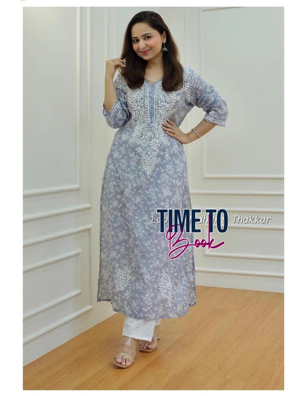 Featuring beautiful Heavy chikn emrodri CORD-SET Suit which is beautifully decorated It is paired with matching pants les - L-40