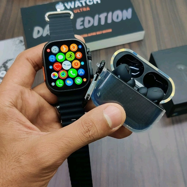 Airpods Pro Black Usa & Apple Watch Ultra Dark Edition - COMBO