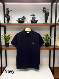 The Unity Style Premium Quality SAP Matty Half Sleeve T-Shirt with Zip Chain - White, M-38