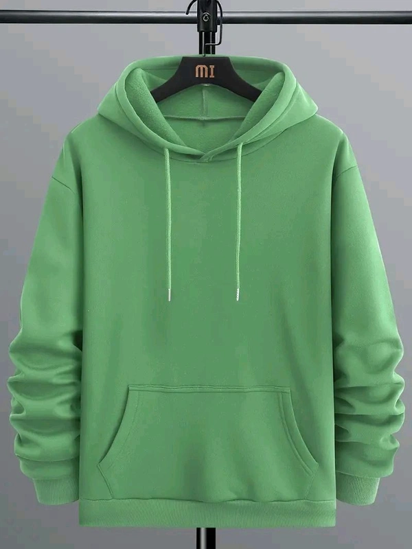 Cozy Winter Classic Hoodie Collection - Light Green, S-36