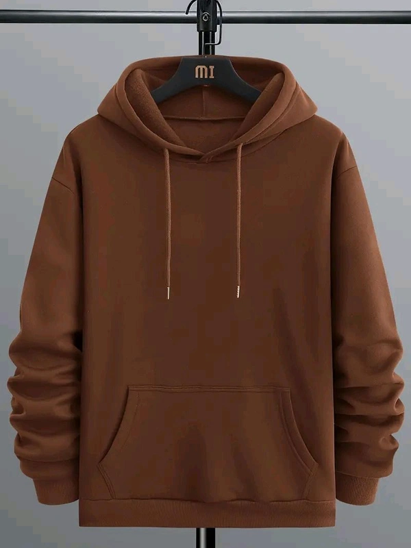 Cozy Winter Classic Hoodie Collection - Brown, S-36