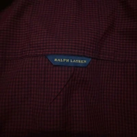 The Unity Style RL POLO Shirt Regular fit Marron Checkd Formal Shirt - XXL-44