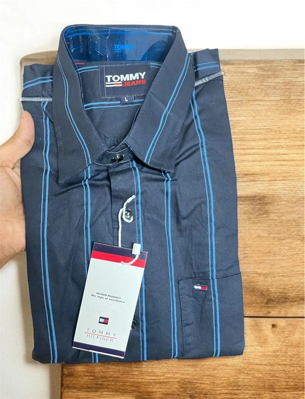 Tomy Shirt Regular fit Checkd Formal Shirt - M-38