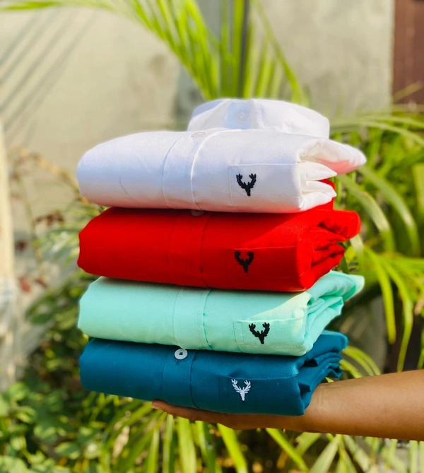 Allen Men's Plain Shirt Combo - Pack of 4 | Premium Cotton | Casual & Formal Wear - M-38