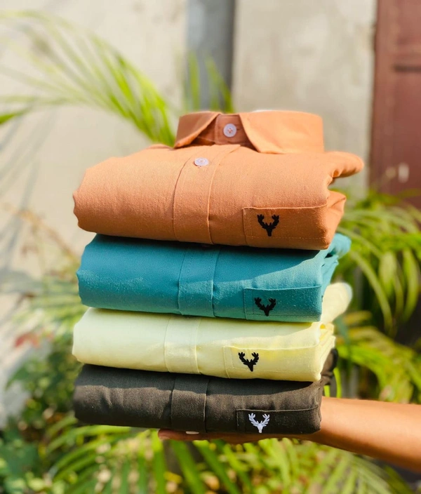 Allen Men's Plain Shirt Combo - Pack of 4 | Premium Cotton | Casual & Formal Wear - XL-42