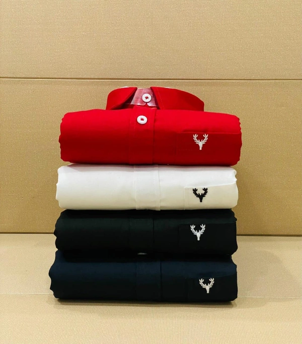 Allen Men's Plain Shirt Combo - Pack of 4 | Premium Cotton | Casual & Formal Wear - XL-42