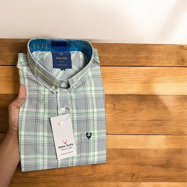 The Unity Style Allen Shirt Regular fit Checkd Formal Shirt - L-40