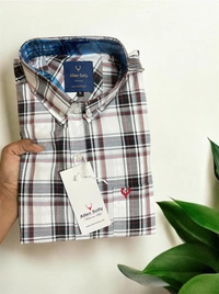 The Unity Style Allen Shirt Regular fit Checkd Formal Shirt - L-40