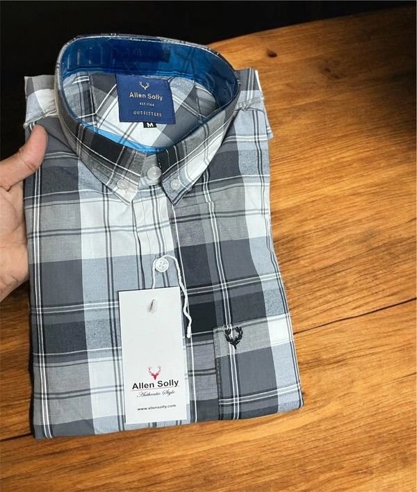The Unity Style Allen Shirt Regular fit Checkd Formal Shirt - M-38