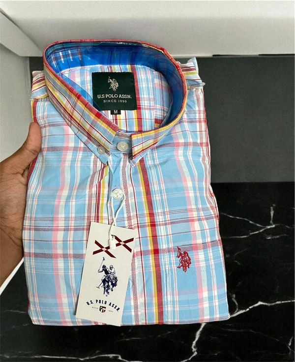 The Unity Style Allen Shirt Regular fit Checkd Formal Shirt - M-38