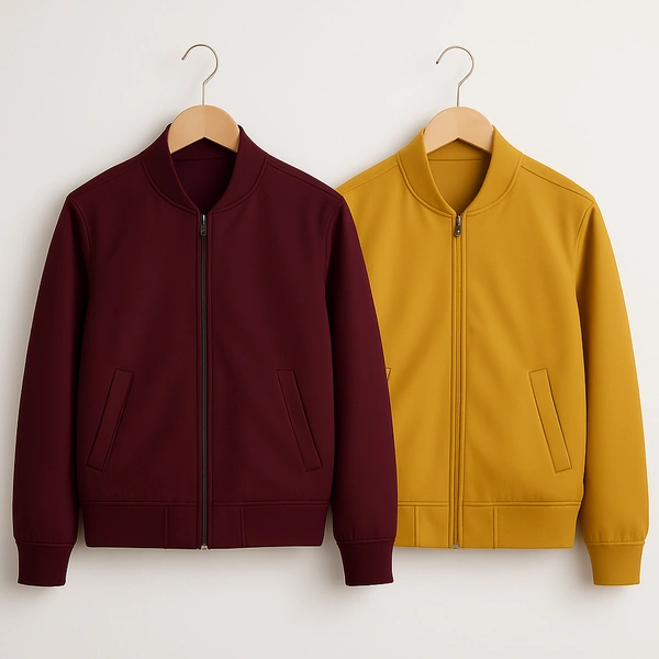 The unity Style All-Season Windcheater Jackets for Men – Stylish | Comfortable | Weather-Proof Pack Of 2 - M-38