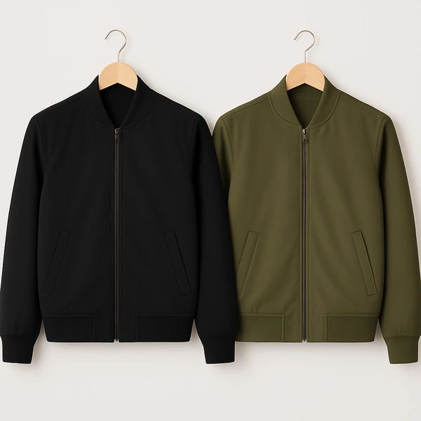 The unity Style All-Season Windcheater Jackets for Men – Stylish | Comfortable | Weather-Proof Pack Of 2 - L-40