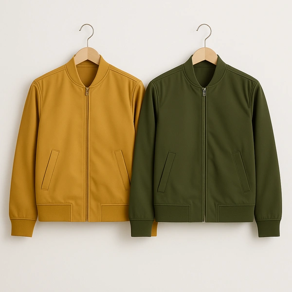 The unity Style All-Season Windcheater Jackets for Men – Stylish | Comfortable | Weather-Proof Pack Of 2 - L-40