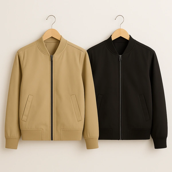 The unity Style All-Season Windcheater Jackets for Men – Stylish | Comfortable | Weather-Proof Pack Of 2 - L-40