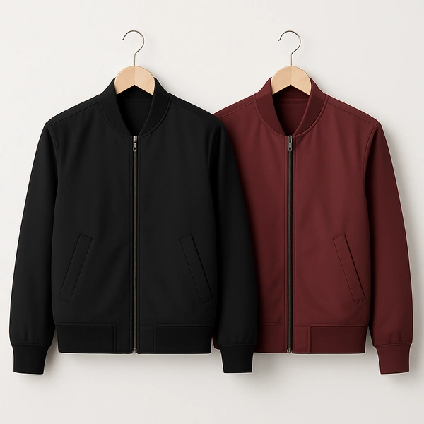 The unity Style All-Season Windcheater Jackets for Men – Stylish | Comfortable | Weather-Proof Pack Of 2 - L-40