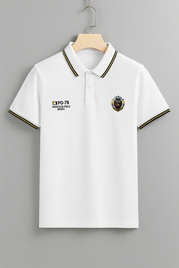 The Unity Style BCOZY U_S Polo T-Shirt | Half Sleeve | 220 GSM | Premium Quality - XL-42