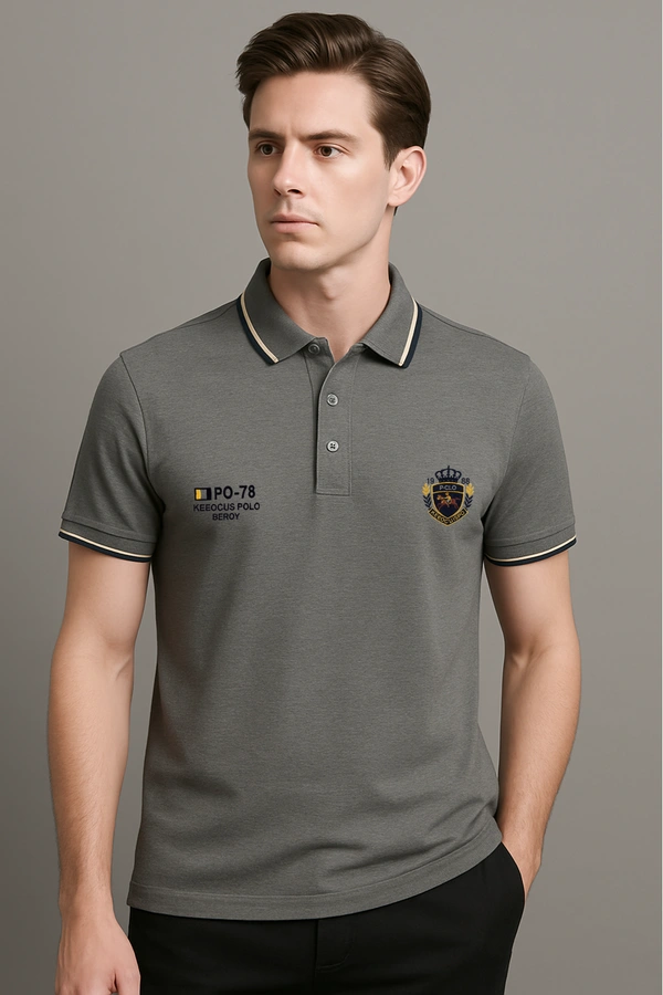 The Unity Style BCOZY U_S Polo T-Shirt | Half Sleeve | 220 GSM | Premium Quality - L-40