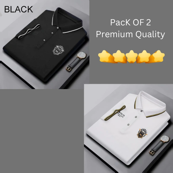 The Unity Style BCOZY U_S Polo T-Shirt | Half Sleeve | 220 GSM | Premium Quality - XLL-44