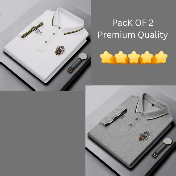 The Unity Style BCOZY U_S Polo T-Shirt | Half Sleeve | 220 GSM | Premium Quality - XLL-44