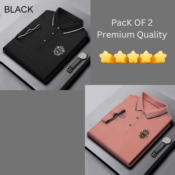 The Unity Style BCOZY U_S Polo T-Shirt | Half Sleeve | 220 GSM | Premium Quality - XLL-44