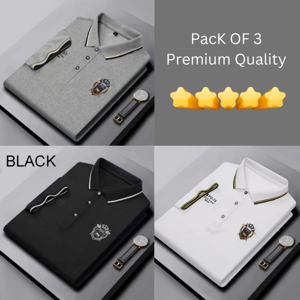 The Unity Style BCOZY U_S Polo T-Shirt | Half Sleeve | 220 GSM | Premium Quality - L-40