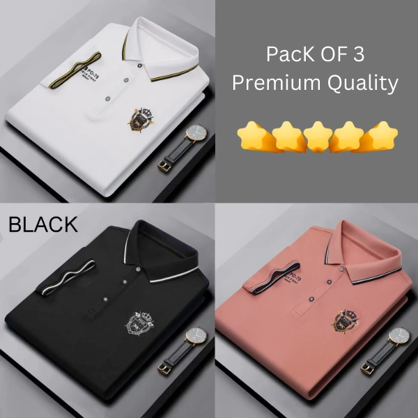 The Unity Style BCOZY U_S Polo T-Shirt | Half Sleeve | 220 GSM | Premium Quality - XLL-44