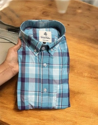 The Unity Style Brooks Brothers Shirt Regular fit Checkd Formal Shirt - XXL-44